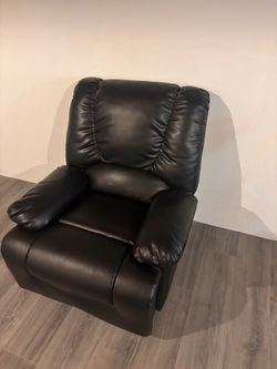 2 Leather recliners