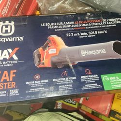 Husqvarna 350iB 800 Cfm 40V Li-Ion Handheld Blower with Battery & Charger