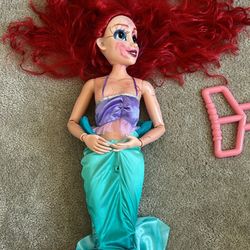 Big Ariel Toy Doll 