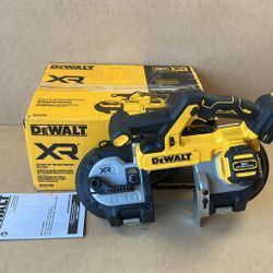 DEWALT 20-Volt MAX 3-3/8 in. Cordless Brushless Bandsaw (Tool-Only)
