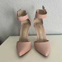 Nude Stilleto Pump Heels 