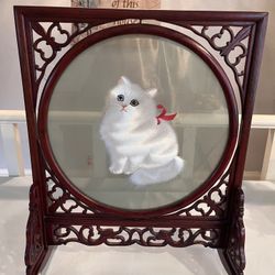 Craft Rose Wood Two Side Silky Cat 360 degree Angle