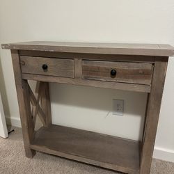 Entryway Table With Drawers