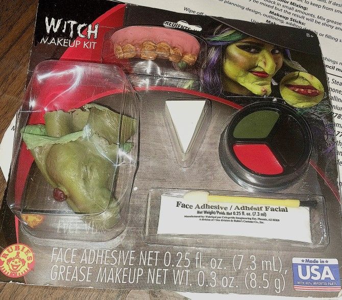 Witch Latex PROSTHETICS MAKEUP KIT