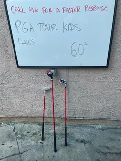 PGA Tour Kids Golf Clubs Set
