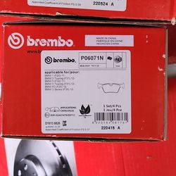 BMW BREMBO Rear Pads