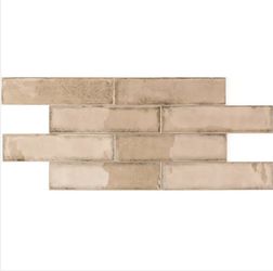 1 Cases-Moze Taupe 3 in. x 12 in. 9 mm Ceramic Wall Tile (22-Piece) (5.38 sq. ft./ Box)