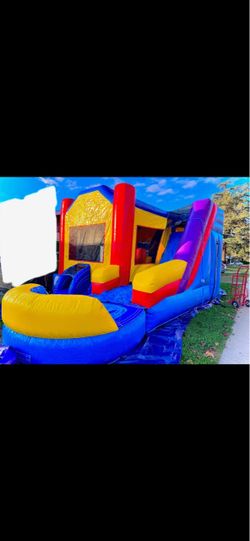 Inflatable Bounce House Combo with Slide