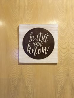 Round Acid Wash Sign (Frame)