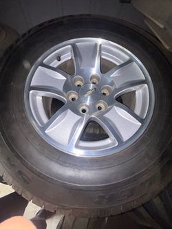 2017 Chevy Silverado wheels
