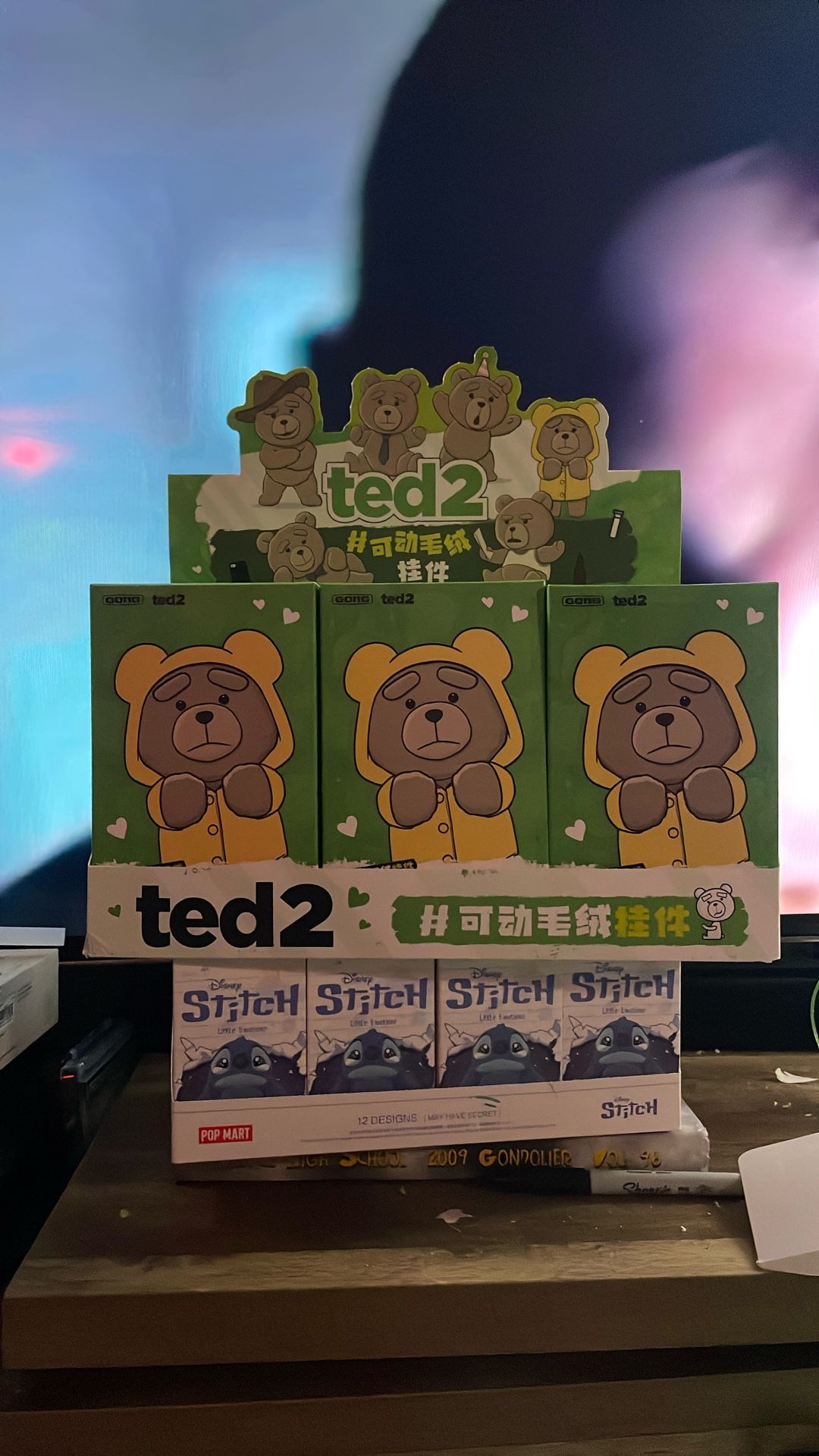 Ted 2 Teddy Bear Action Plush Pendant Blind Box Popmart