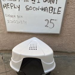Corner Litter Box