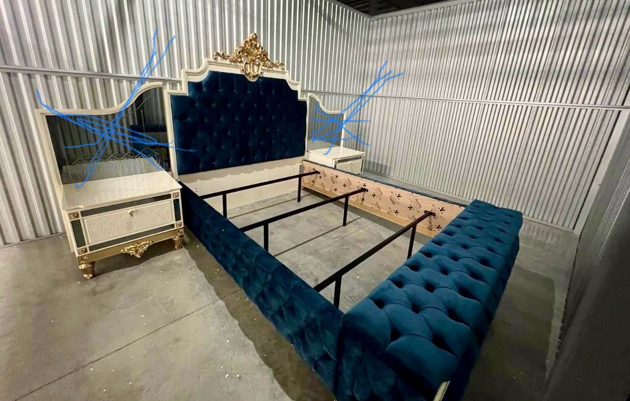 New modern Turkish style king bedroom set. READ‼️