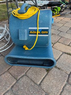 Aqua Dri Air Mover Floor Dryer Blower Fan