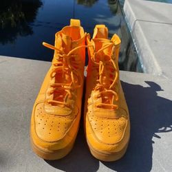 OBJ Air Force 1s (Laser Orange) Size 10