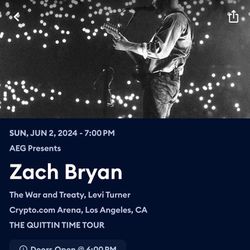 Zach Bryan Tour 