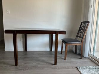 Dining table with 4 chairs