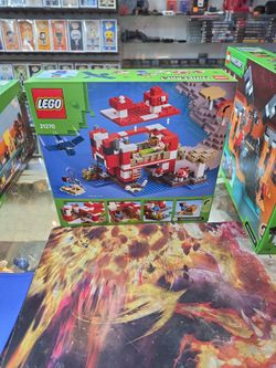 LEGO Minecraft The Mooshroom House - 21270 - New - 500pcs - Building Bricks