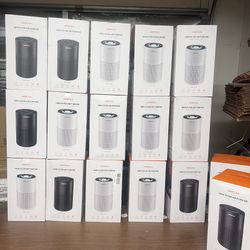 Brand New Air Purifier Including New Filter Inside Airromi Black and White