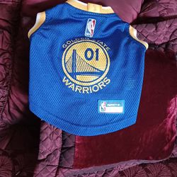 Warriors Dog Jersey 
