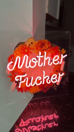 Neon sign