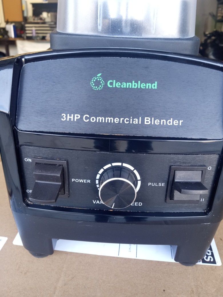 CLEAN BLEND 3HP COMMERCIAL BLENDER USED BUT STILL GOOD CONDITION for Sale  in Hesperia, CA - OfferUp