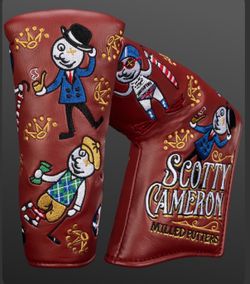 🔥 SOLD OUT Scotty Cameron Gentleman Jackpot Limited Edition Putter Headcover NEW 2026 Rare