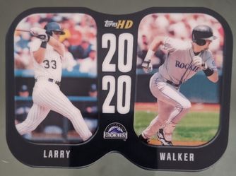 MLB - Larry Walker Topps HD 20/20 Die-Cut