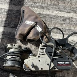 Porter And Cable Whisper Series Belt Sander Model 362 Plus Hand Sander