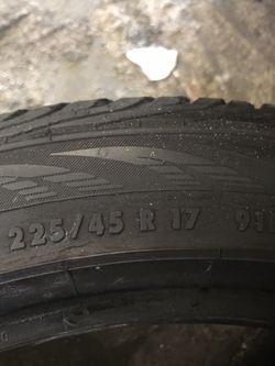Continental tire a8