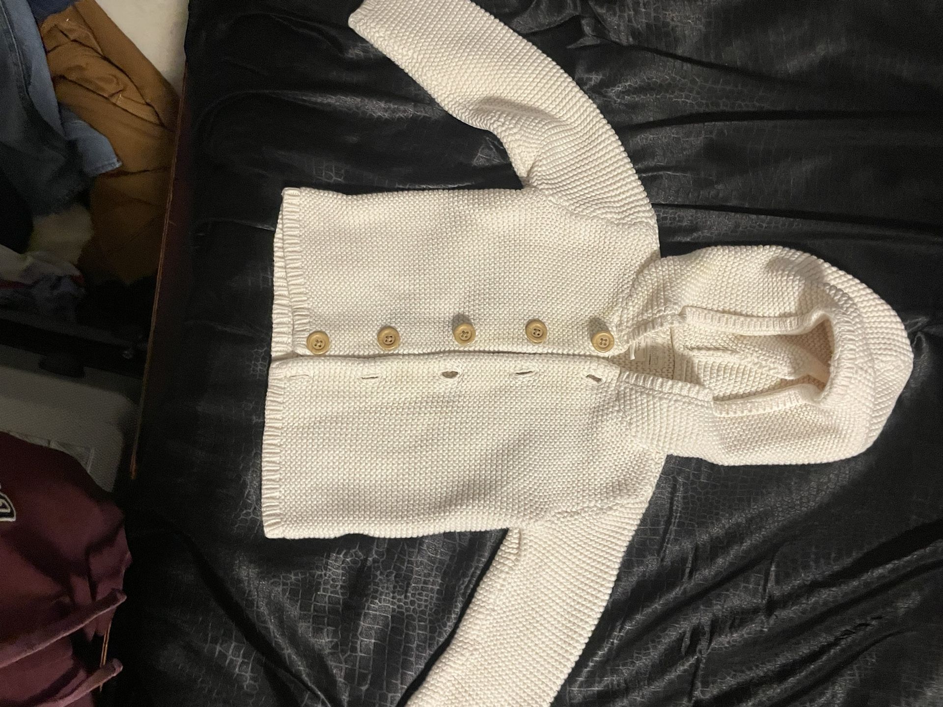 24 Month Old Girl Hoodie With Buttons
