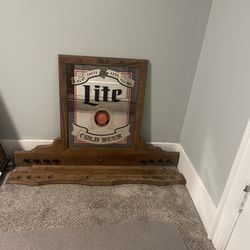 Miller Lite Pool Cue Holder 