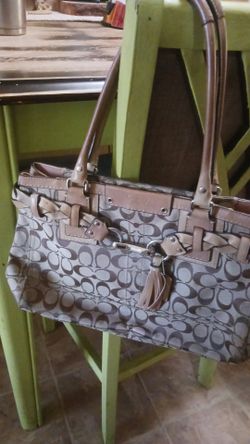Authentic Coach perse used normal