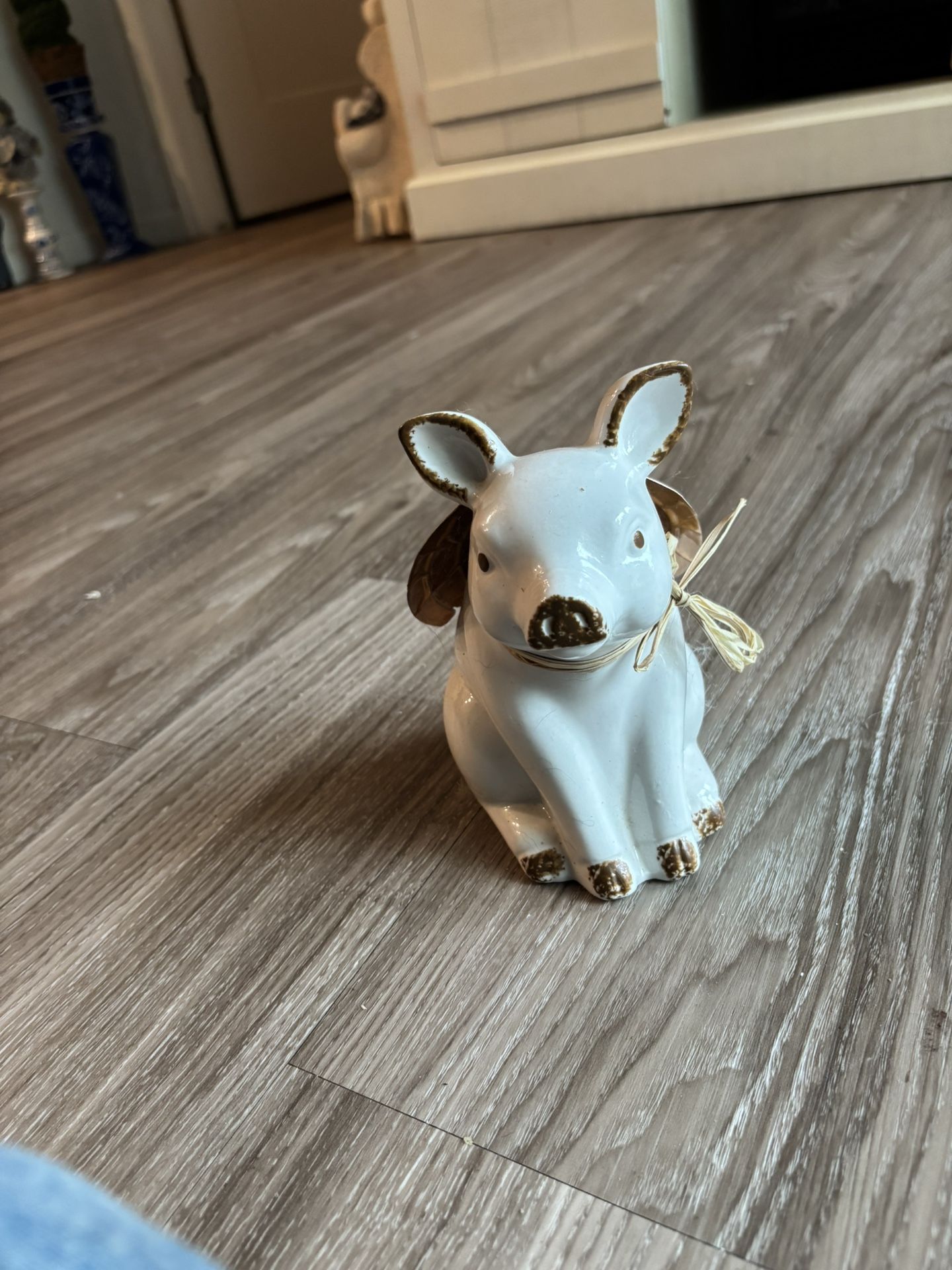 Pig Angel Figurine