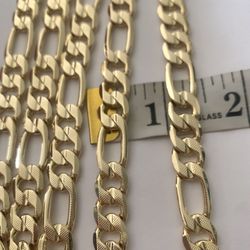 14K GOLD PLATED BRACELET -  PULSERA EN BAÑO DE ORO DE 14K