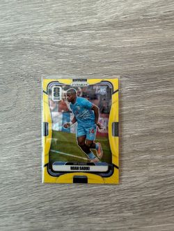 2026 Panini Prizm World Cup NOAH SADIKI Rookie Yellow Wave /180 #462