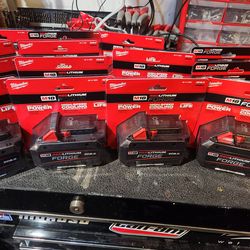 Brand New Milwaukee M18 Forge Batteries. 12.0 $190.  8.0 $140 each