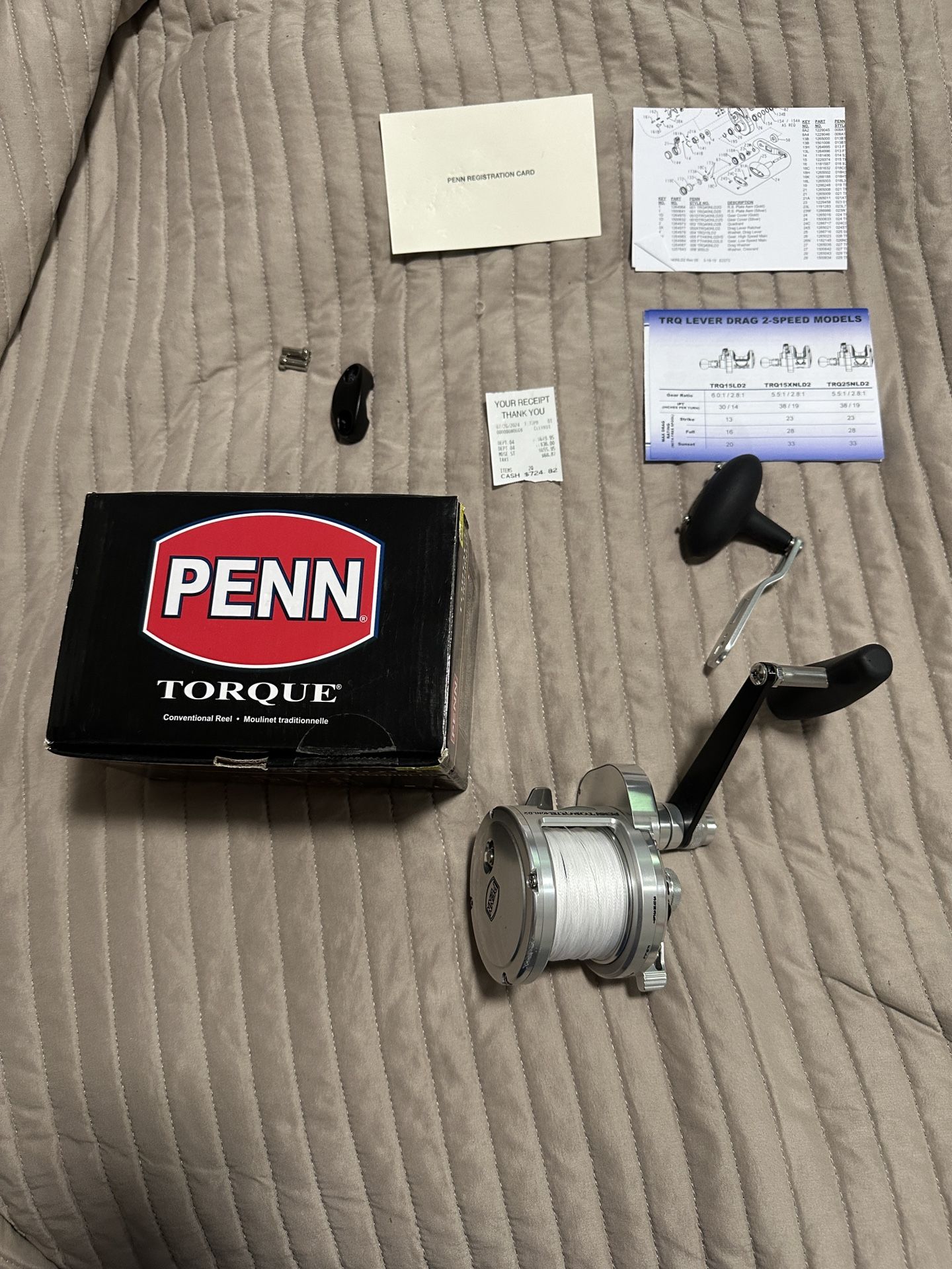 Penn Torque 40 NLD2 For Sale