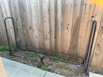 Wood log rack