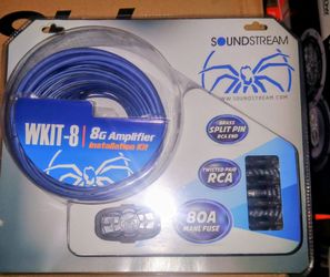 Soundstream 8 Gauge Amp Kit Brand New In The Box