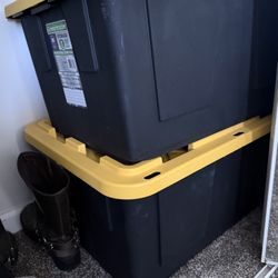 25 Gallon Storage Boxes