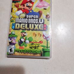 Super Mario Bros U Deluxe 