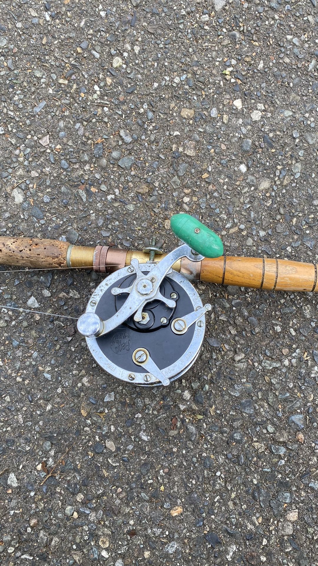 Fishing Rod with Penn Deep Sea Reel - LOOK!