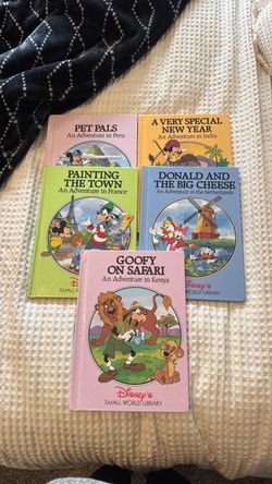 Disney's Small World Library Book Set of 5