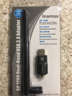Inamax AC 1200 Dual Band USB 3.0 adapter