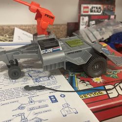 Gi Joe Road Toad Complete With Blueprints