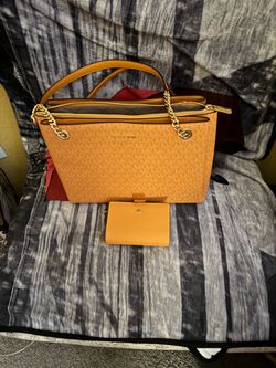 Michael Kors Signature Tote Bag with Wallet