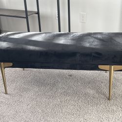 Suede Bench For Living Room or Bedroom