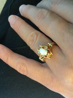 Vermeil Gold Ring 💛✨👑 Size # 5 Jewelry & Gifts