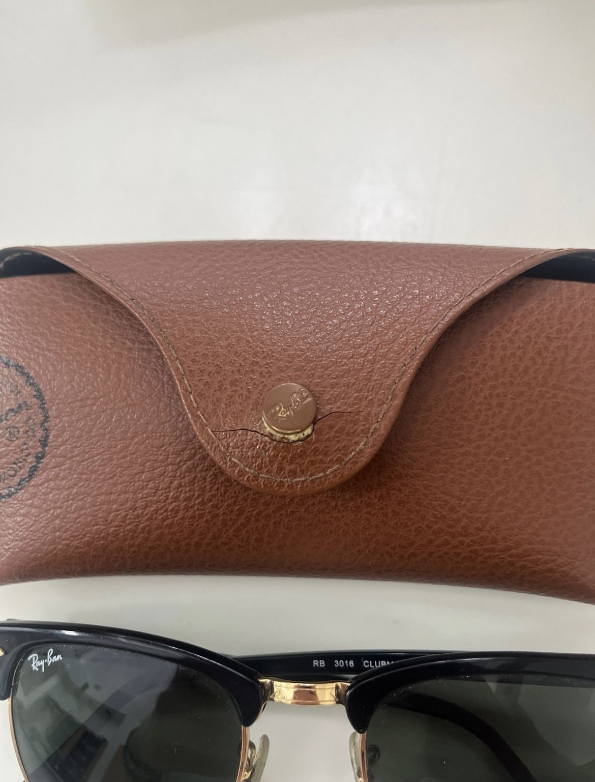 Ray Ban Club masters - Black / Gold